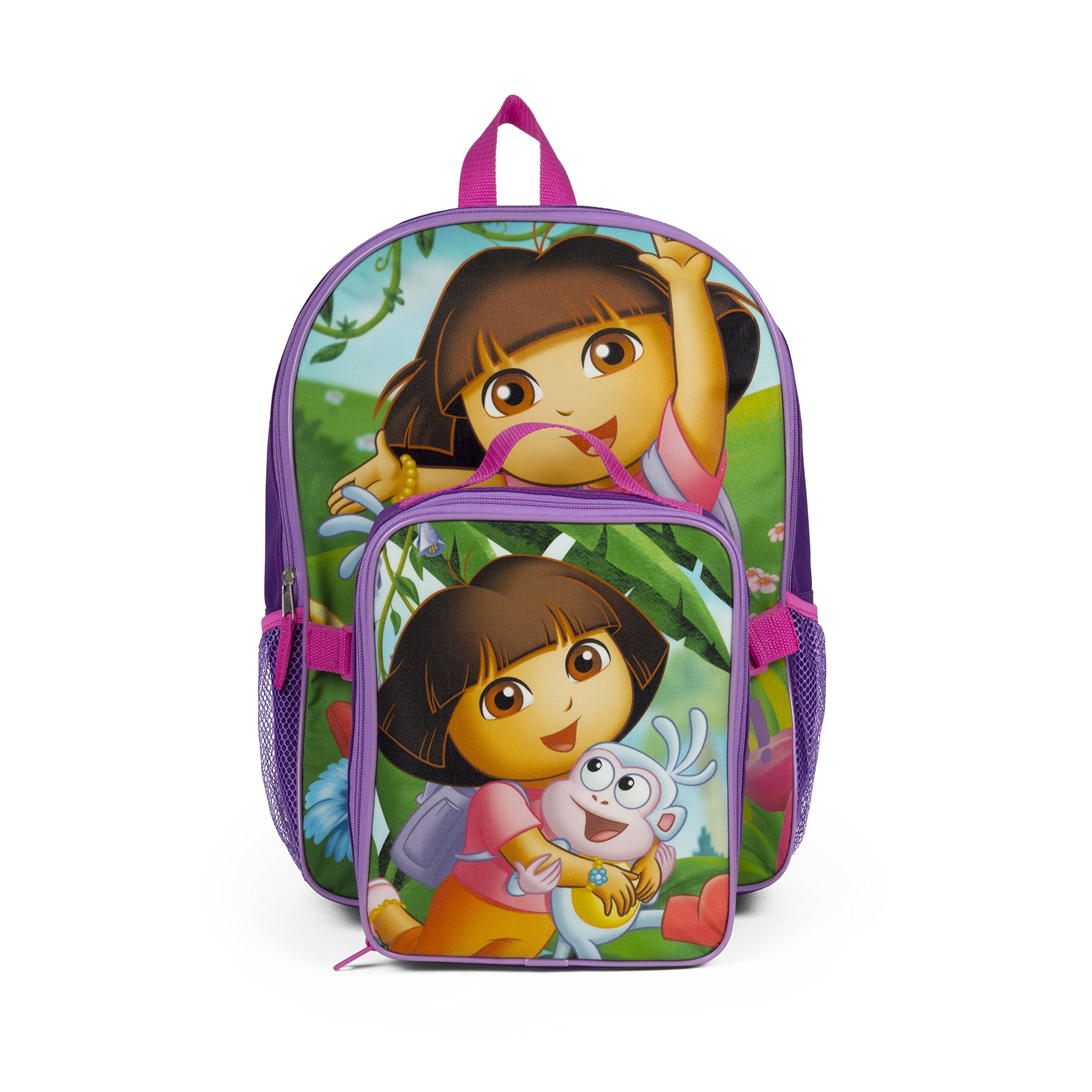 Buy Nickelodeon Dora the Explorer Purple Backpack with Insulated Lunch