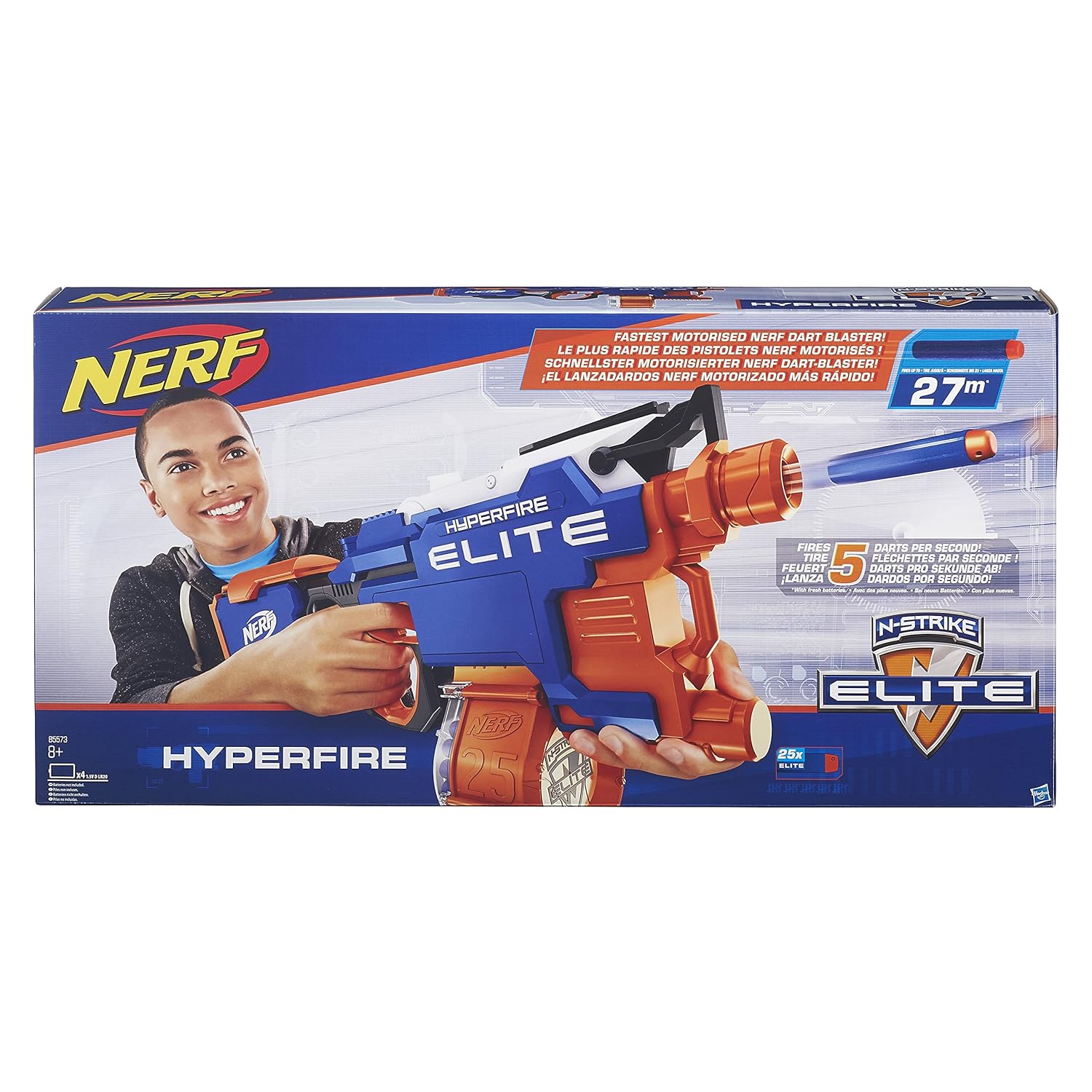 Nerf NStrike Elite Hyper Fire Blaster Amazon.co.uk Toys & Games
