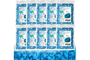 Garifon 50lbs Bean Bag Filler, Pillow Filler Stuffing, Bean Bag Filling, Shredded Memory Foam Filling, Punching Bag Filler, Foam Refill for Pouf/Ottoman Stuffing/Boxing Bag,Added Gel Particles