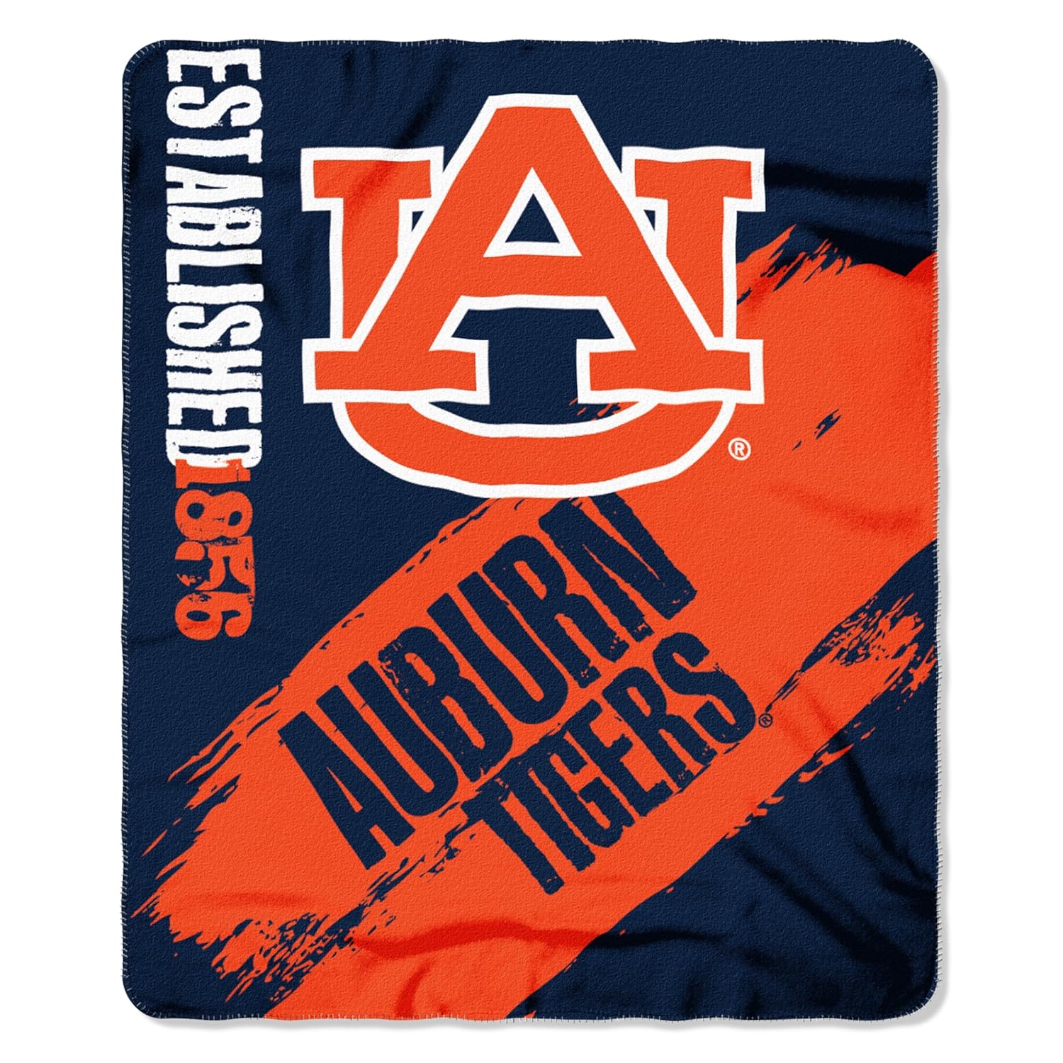 NCAA Alabama Crimson Tide Painted Printed Fleece Throw ...