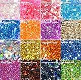 LEOBRO Glitter Set 32 Jars Fine & Chunky Holographic Craft Glitter 32pcs view 3