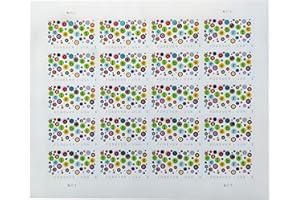 USPS Let's Celebrate! Sheet of 20 Forever First Class Postage Stamps Weddings Birthday, Anniversary, Holiday, Engagement, New Job, Retirement Parties (Sheet of 20)