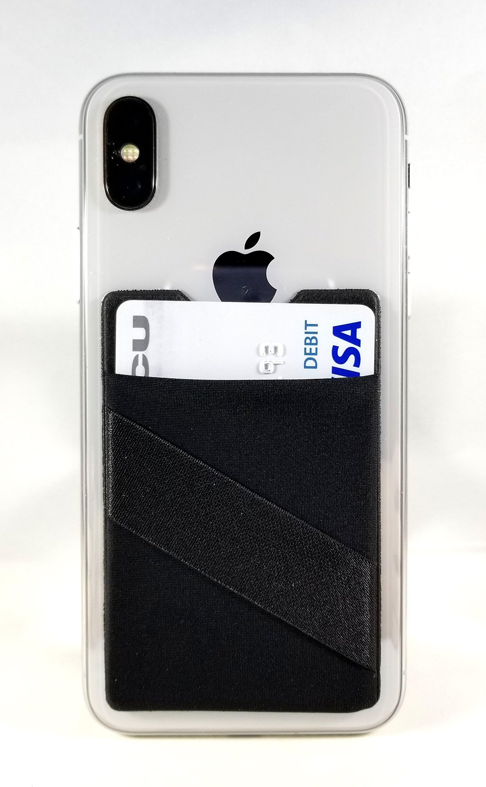 Cynch Stick on Phone Card Holder Finger Strap Compatible Most Types Phones Cases