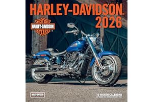 Harley-Davidson 2026 12x12: 16-Month Calendar--September 2025 through December 2026