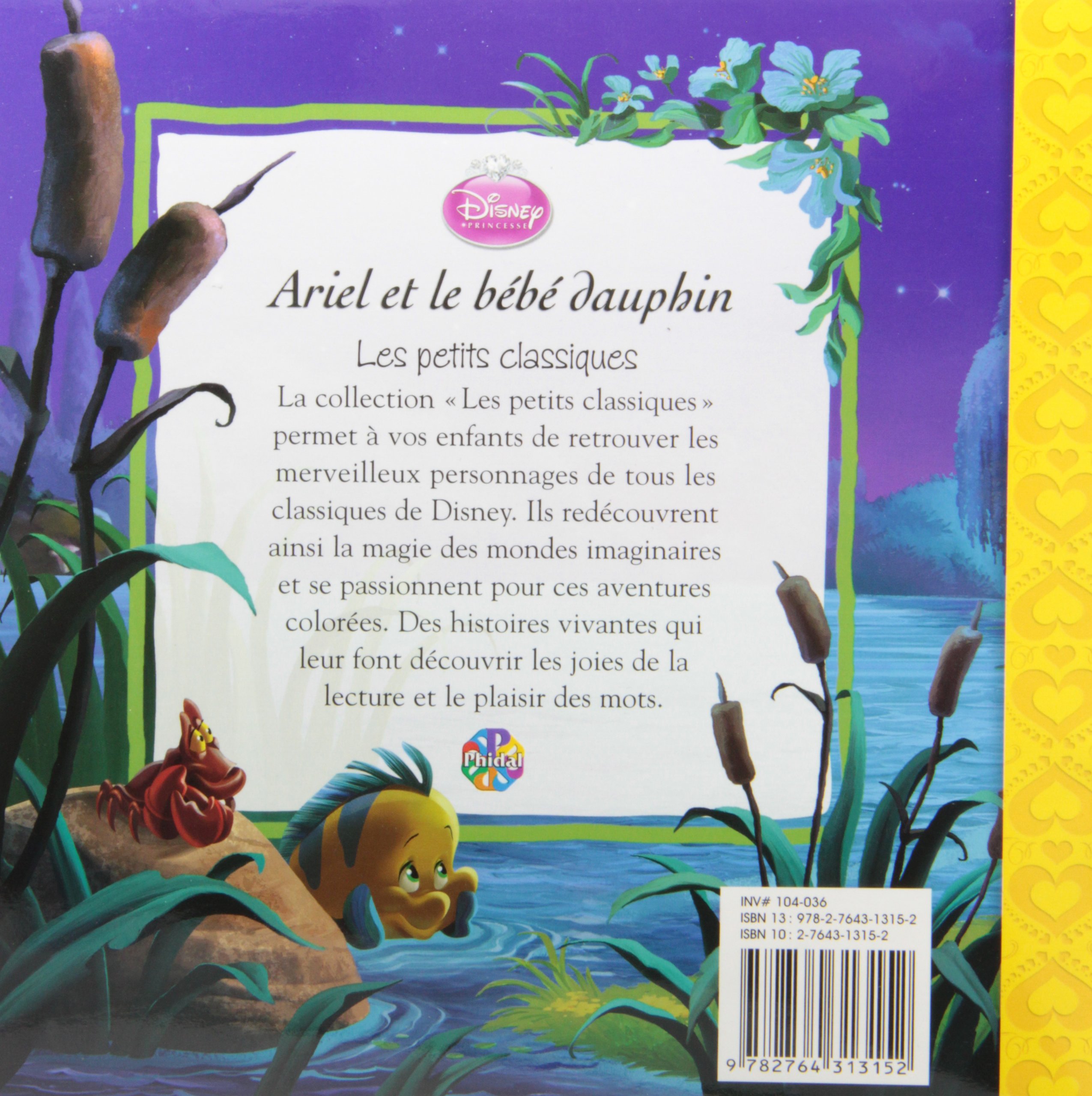 Phidal Ariel Et Le Bebe Dauphin Amazon Com Office Products