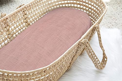 linen bassinet sheets