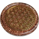 ORGONITE ORGONE 4" Flower of Life Coaster