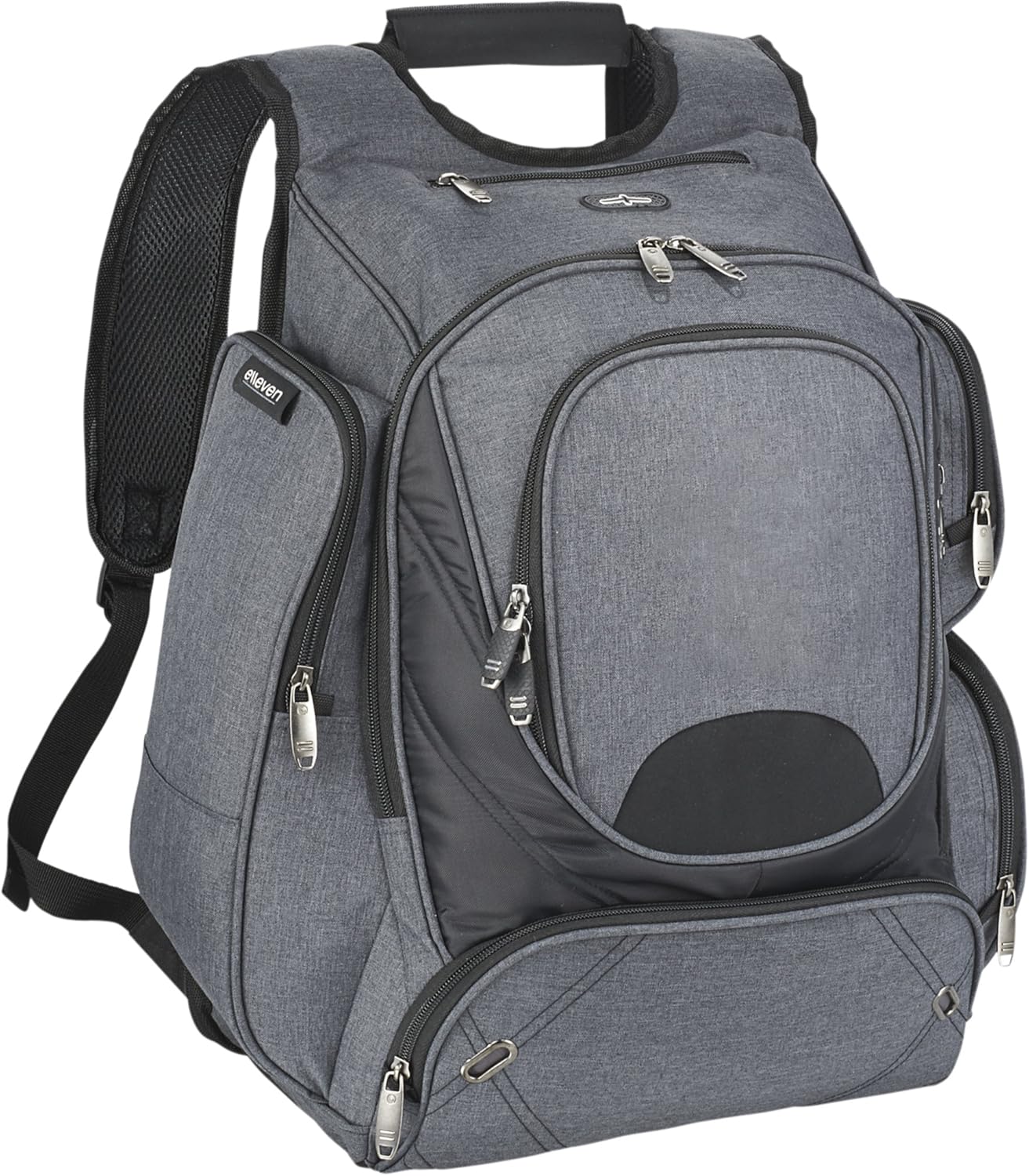 Elleven Proton Checkpoint Friendly 17in Computer Backpack (16.3 x 8.9 x 18.7 inches) (Gray)