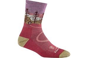DARN TOUGH VERMONT Darn Tough Women's Northwoods Micro Crew Lightweight Hiking Sock (Style 5013) -