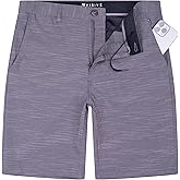 Visive Mens Shorts 7/9 Inch Hybrid Golf Short Premium Quick Dry Stretch Board Shorts