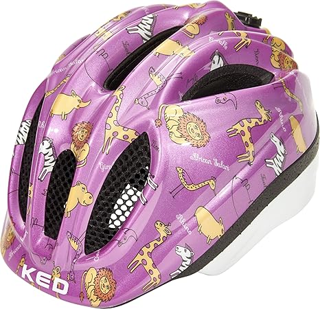KED Meggy II Trend Helmet Kids Pink Animals 2018 Fahrradhelm