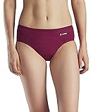 LAVOS Women's Period Panty Hipster Leak Proof Underwear for Low Flow, Reusable Odor & Stain Free Bamboo Cotton Anti-Bacterial Menstrual Periods Panties for Women & Girls