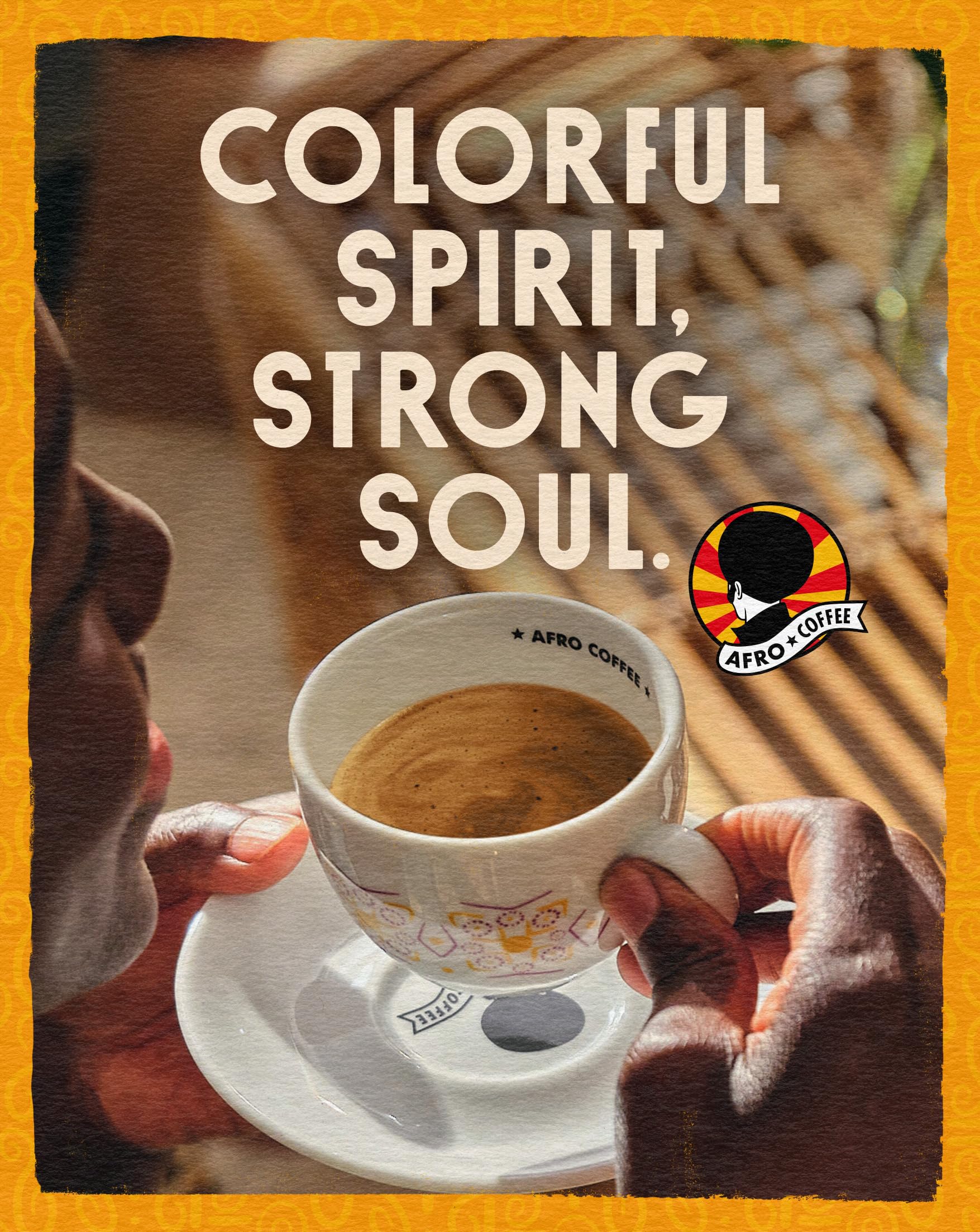 AFRO COFFEE Mild & Aromatic I 500g Premium Bio Kaffeebohnen Fairtrade I Arabica & Robusta Kaffee ganze Bohnen I Bohnenkaffee aus Ostafrika mit blumiger Note I handgepflückt, mittel geröstet, säurearm 7