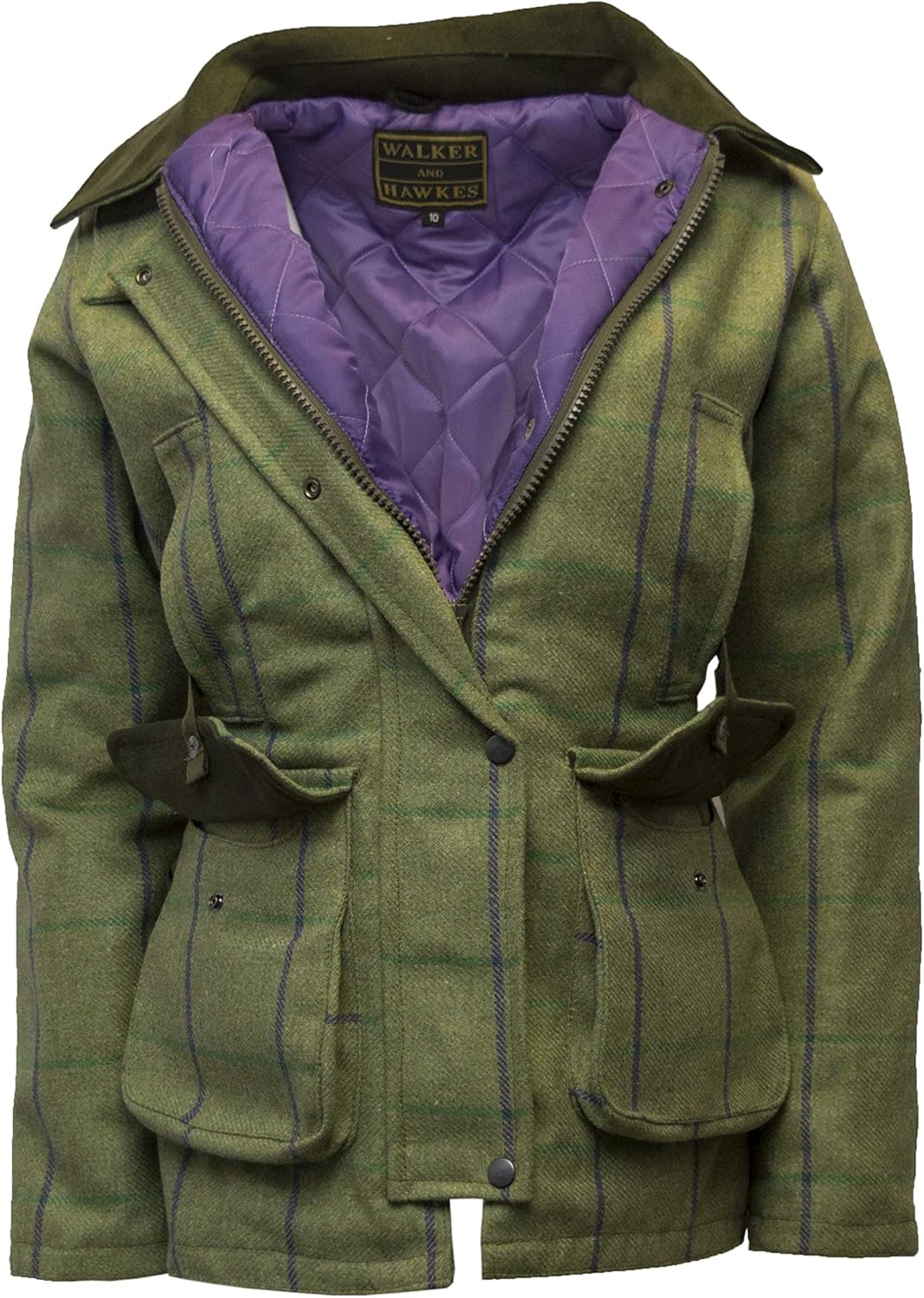 Walker & Hawkes Ladies Derby Tweed Shooting Hunting Country Jacket