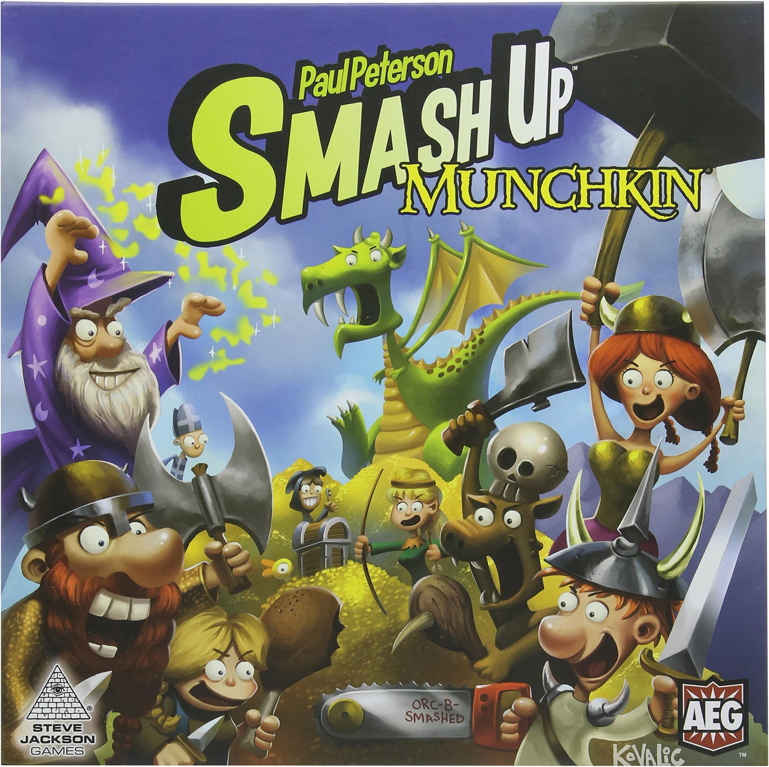 Smash-Up Munchkin Card Game