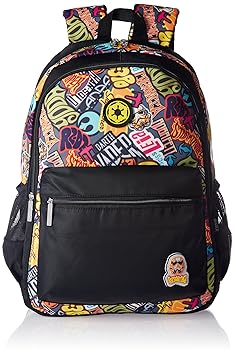 Star Wars Nylon Multi-Colour School Bag (Age Group :8 yrs +)