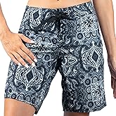 Kanu Surf Womens Marina UPF 50 Active Swim Board Short (Reg & Plus Sizes)