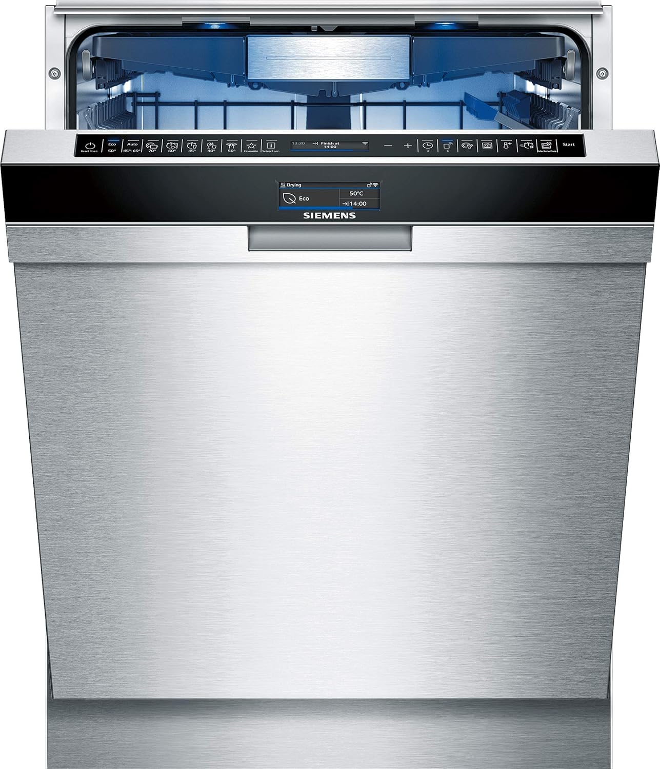 Siemens SN47YS01CE iQ700 Unterbau Geschirrspüler / B / 65kWh / 14 MGD / Zeolith Trocknung