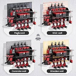 TRZZ Power Tool Organizer Wall Mount, 3-Layer