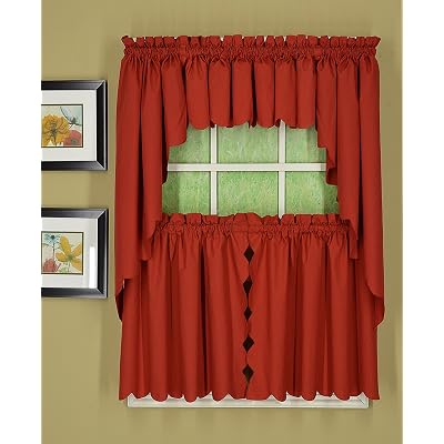 Today's Curtain, Orleans - Cortina Festoneada, Inserto De Ventilador