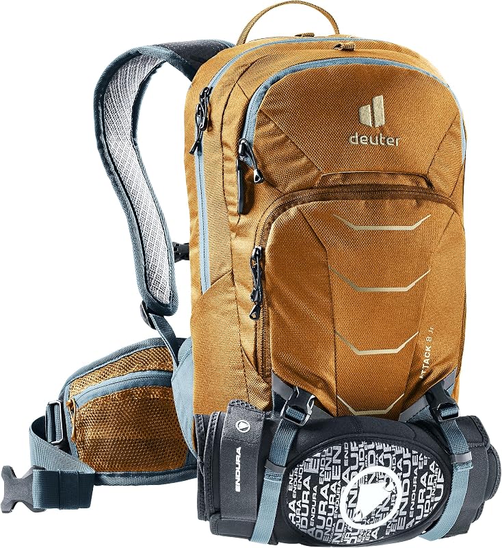 Mochila Attack 8 Jr Cinnamon-Atlantic M Unisex Adultos, Cinnamon-Atlantic