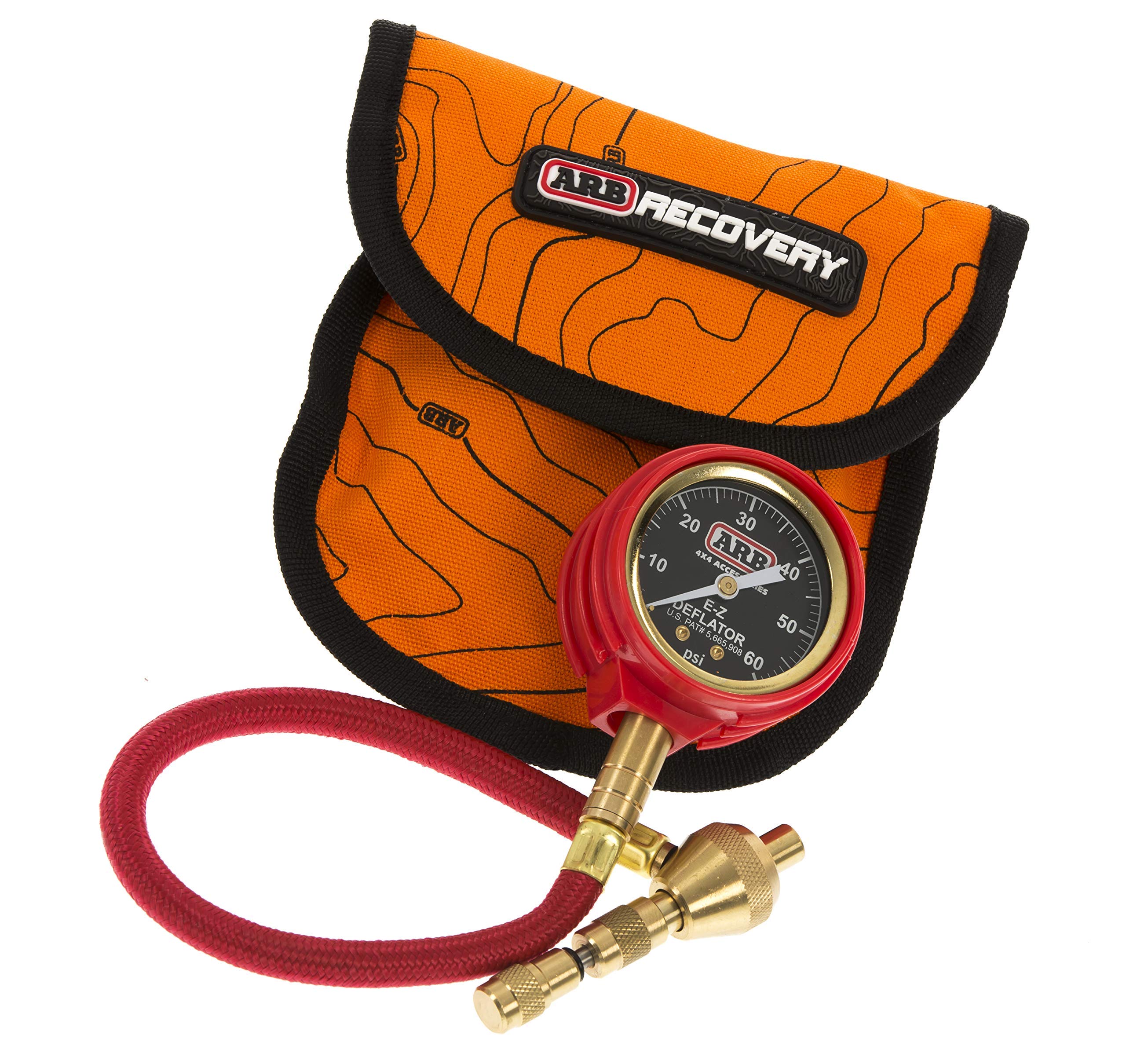 ARB ARB505 EZ Deflator Kit 1060 PSI Tire Pressure Gauge Rapid Air
