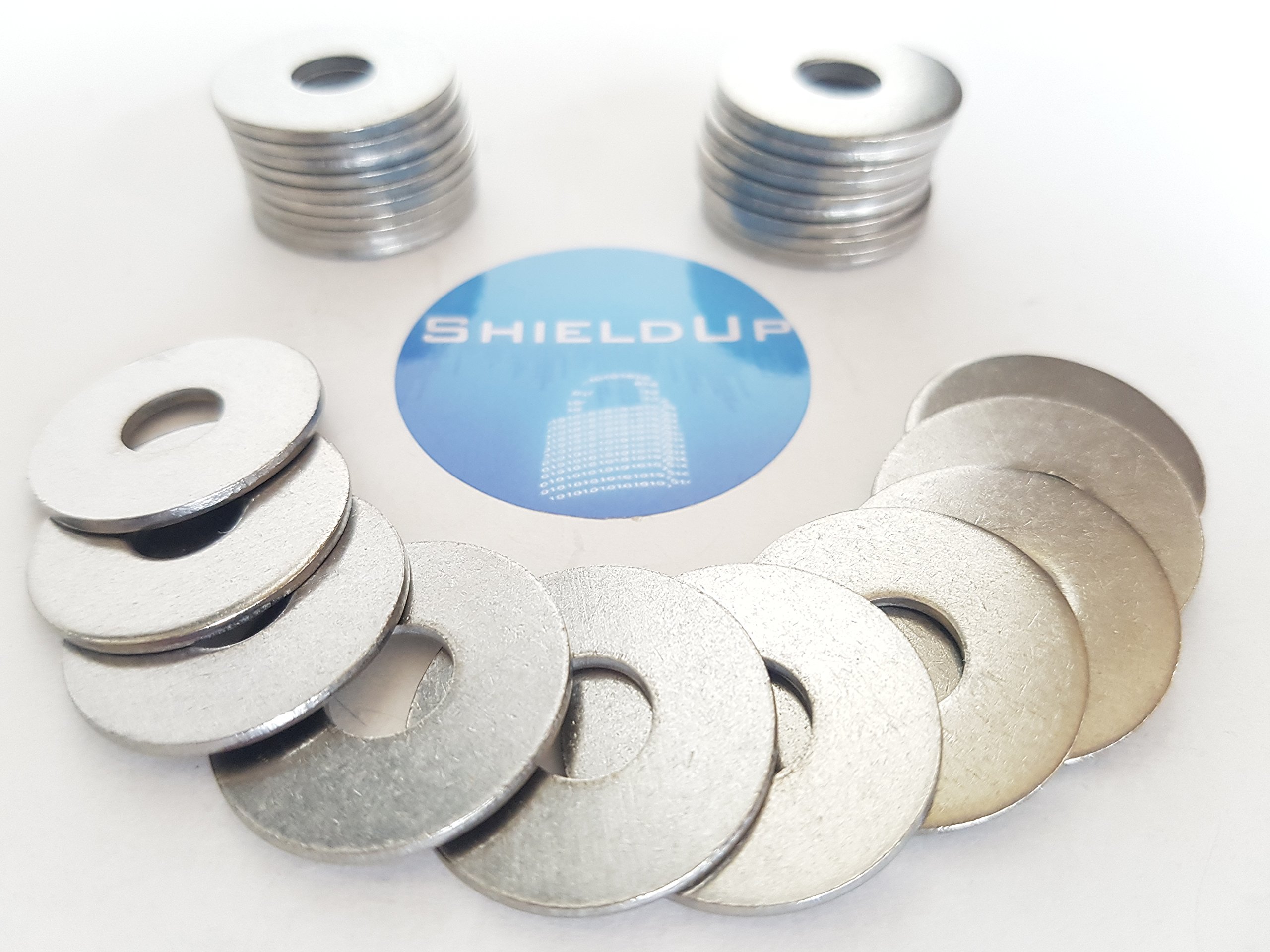 ShieldUp Penny Repair Washers | M8 size 25mm diameter | VALUE pack of 30 washers