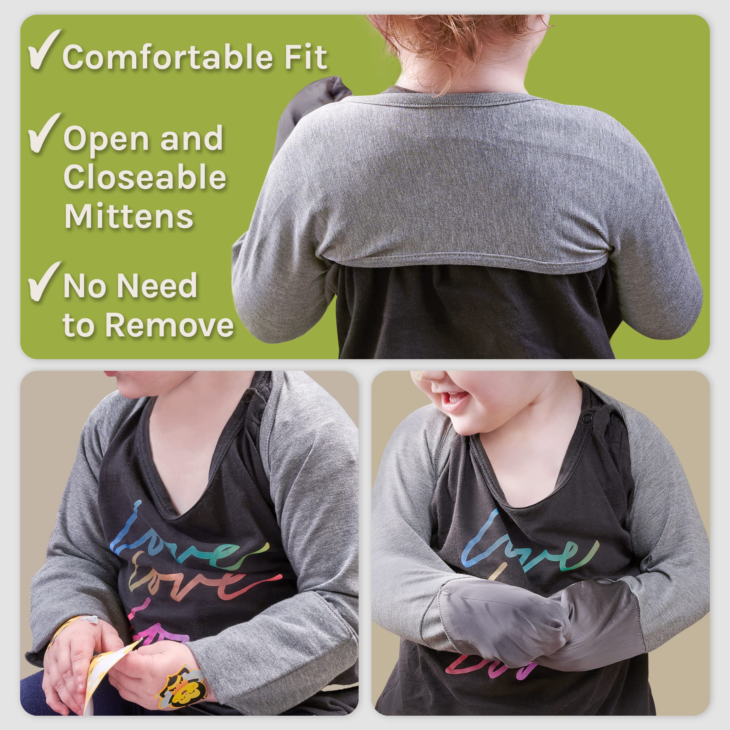 Eczema Mitten Scratch Sleeves | Eczema Treatment Eczema Clothing