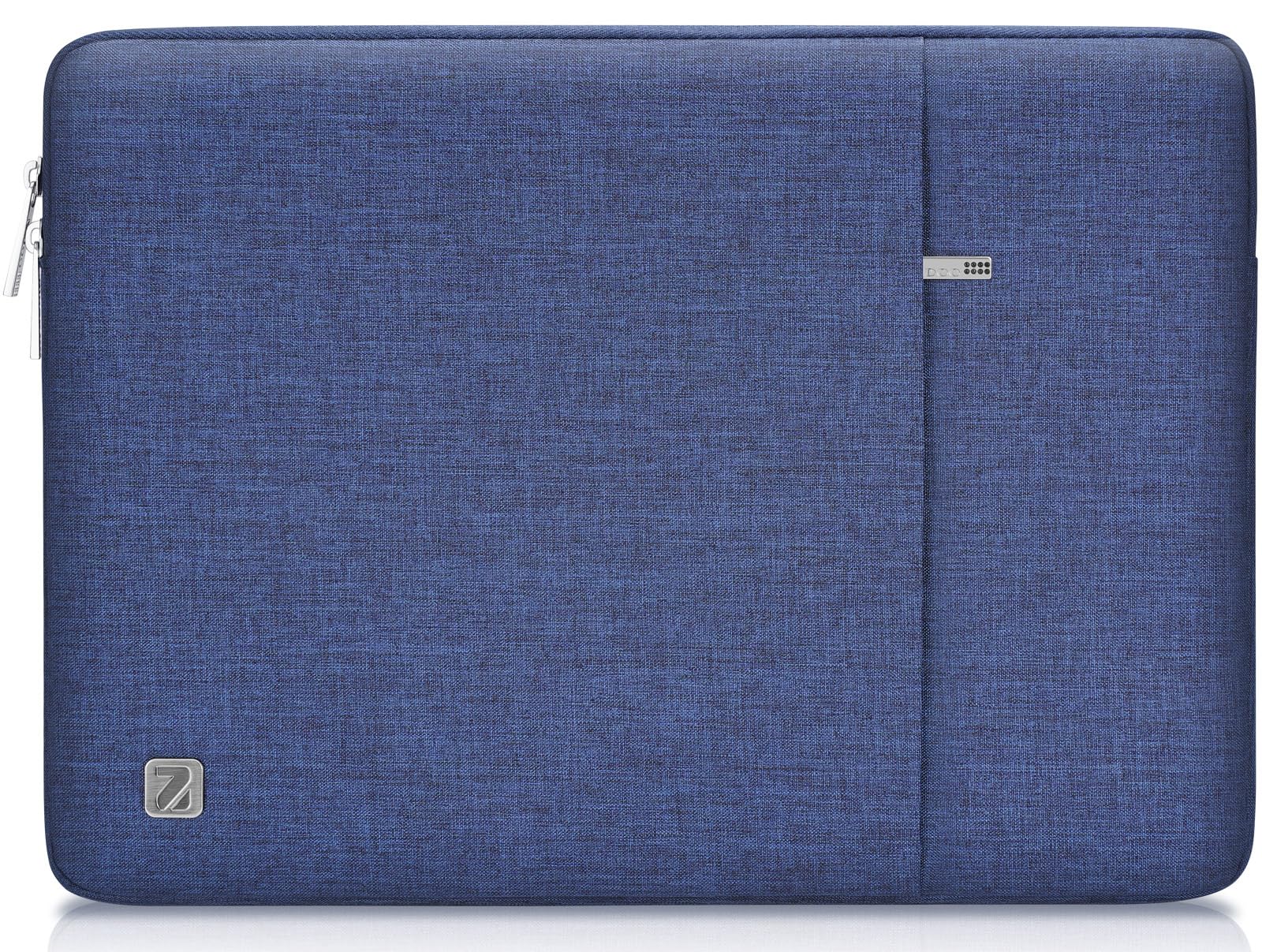 NIDOO 15 Inch Laptop Sleeve Case Protective Notebook Bag Cover for 16" MacBook Pro M2 M1 / 15" Surface Book 3 2 / ThinkBook 15 / IdeaPad Slim 3i / 15.6" IdeaPad 5i / XPS 15 / Latitude 3540, Blue