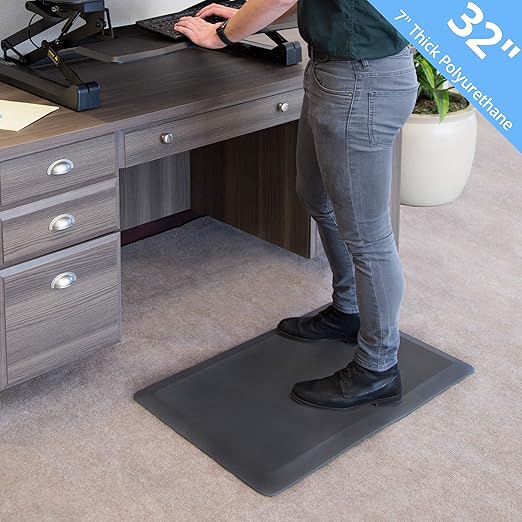 Amazon Com Seville Classics Msc55930b Airlift 32 Standing Desk