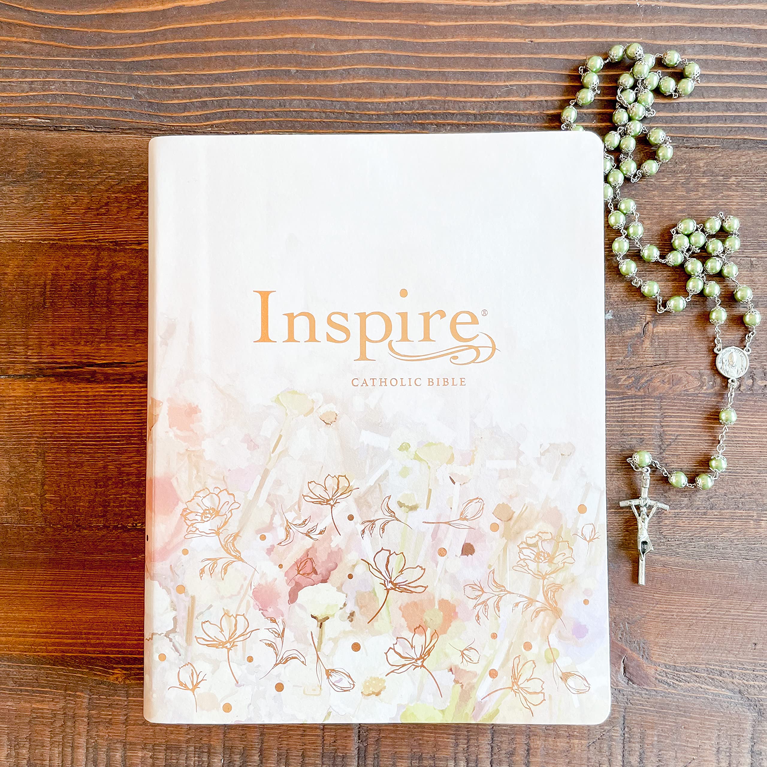 Inspire Catholic Bible NLT Large Print (LeatherLike, Multicolor): The Bible for Coloring & Creative Journaling Inspire Catholic Bible NLT Large Print (LeatherLike, Multicolor): The Bible for Coloring & Creative Journaling Imitation Leather