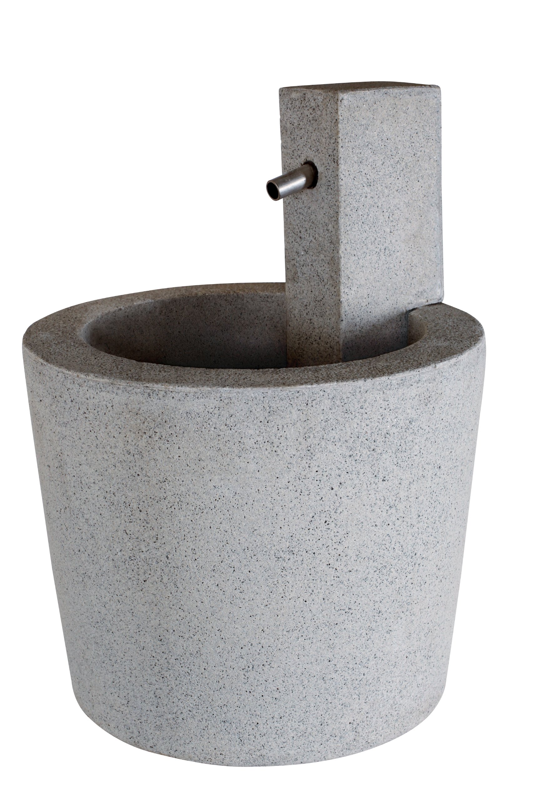 Poetic Esteras fountain for the garden, fibre glass