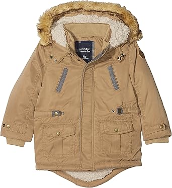 manteau garcon camel