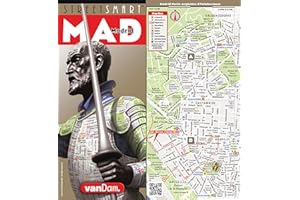 StreetSmart® Madrid Map by VanDam –– Laminated pocket size City Street Map to Madrid, Spain complete with all attractions, sights, museums, hotels and eleven walks, English, Spanish and German 2026 Edition