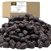 Traina Home Grown CA Dried Whole Black Mission Figs-Dried Fruit, Bulk(5lbs) | Healthy Snack &ndash; Premium Bulk Ingredient &ndash; California Grown &ndash; No Sugar Added &ndash; High Fiber &ndash; Gluten Free &ndash; Non-GMO - Kosher