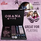 Disney Stitch Art & Stationery Set Notepad Pencils Paper Clips Gifts view 4
