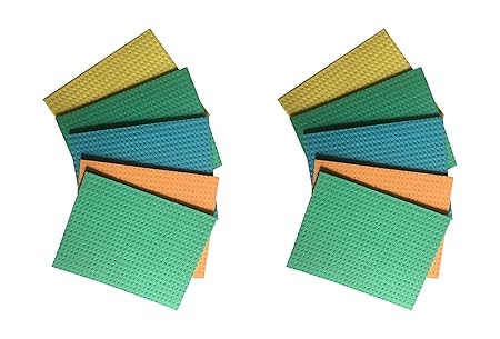 Brite Guard Cellulose Cleaning Sponge Mop 16x20 cms (10 Pieces)