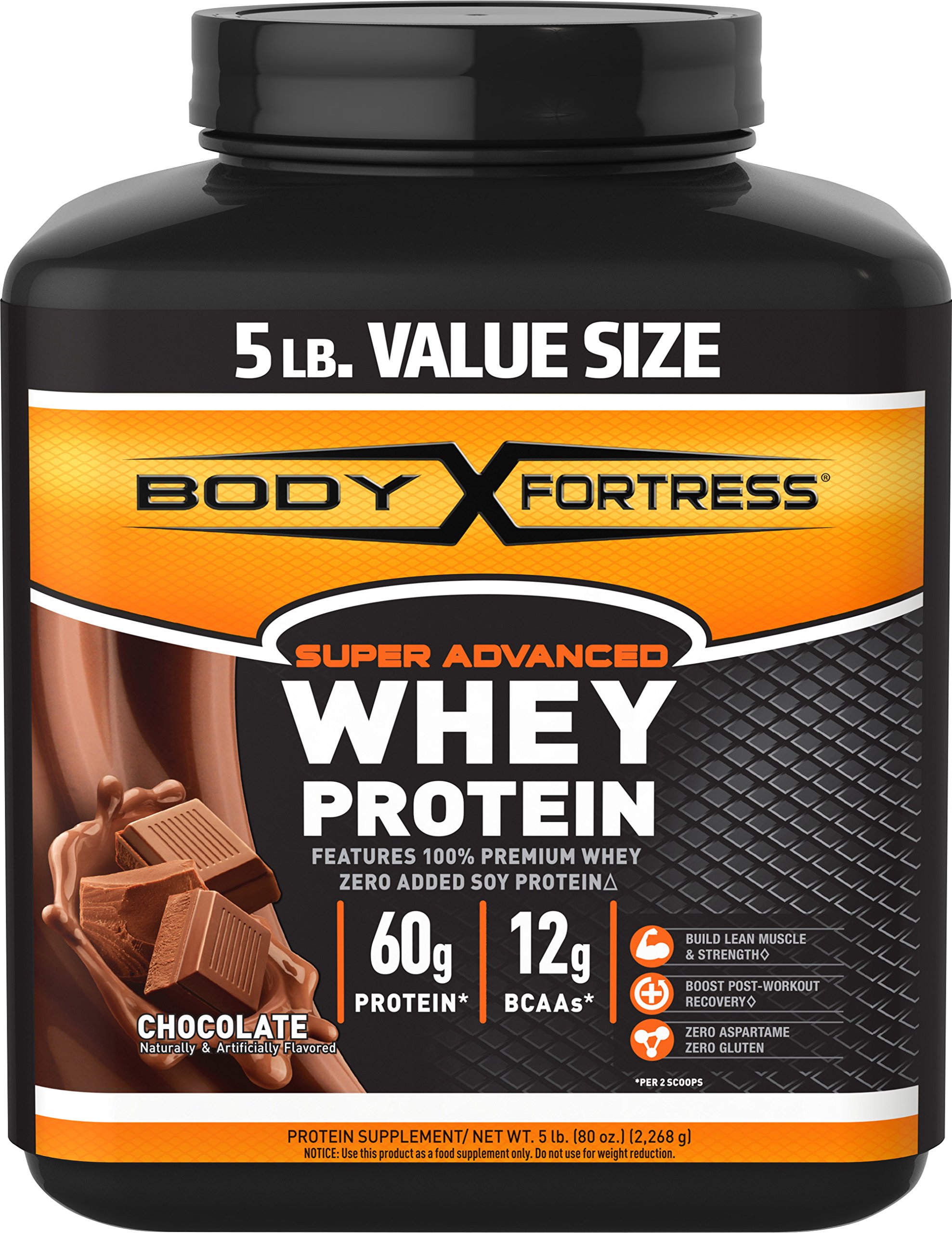 Body Fortress Super Advanced Whey Protein Powder, Gluten Free
