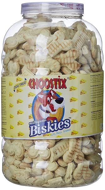 Choostix Biskies with Real Cheese, 1 Kg