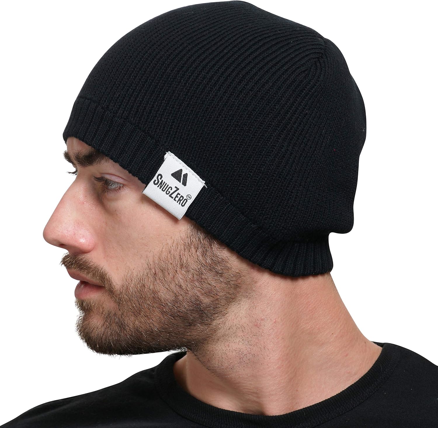 SnugZero 100 Cotton Beanie for Cool Everyday Wear in Solid Colors