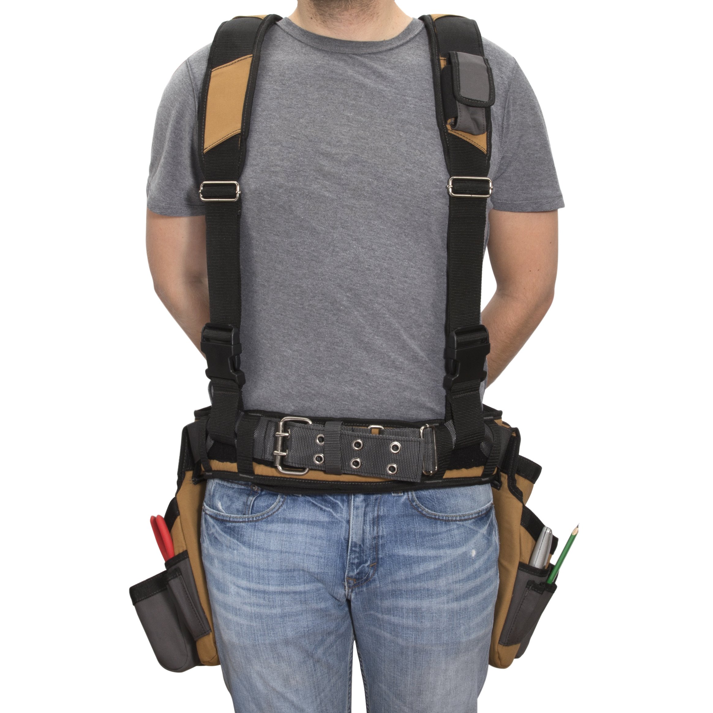 Dickies Work Gear 4Piece Carpenter's Rig 57023 Tool Belt
