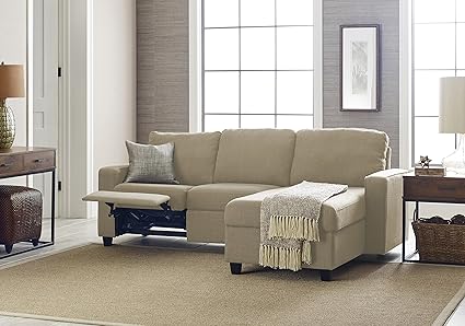Amazon Com Serta Palisades Reclining Sectional With Right Storage