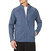 Hickey Freeman Men's Tech Melange Full Zip
