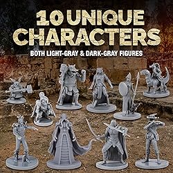 Path Gaming 40 Fantasy Tabletop Miniatures for