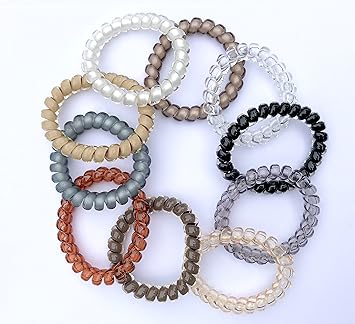 Amazon Com Swirlydo No Pony Line No Slip Large Hair Ties