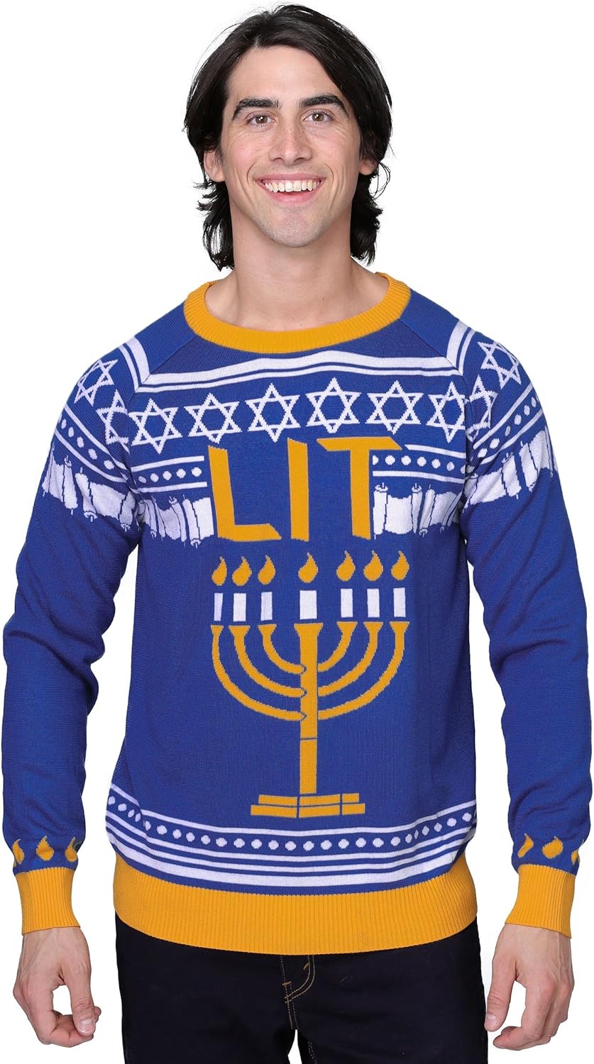 Fun Costumes Hanukkah Menorah Holiday Sweater Ropa