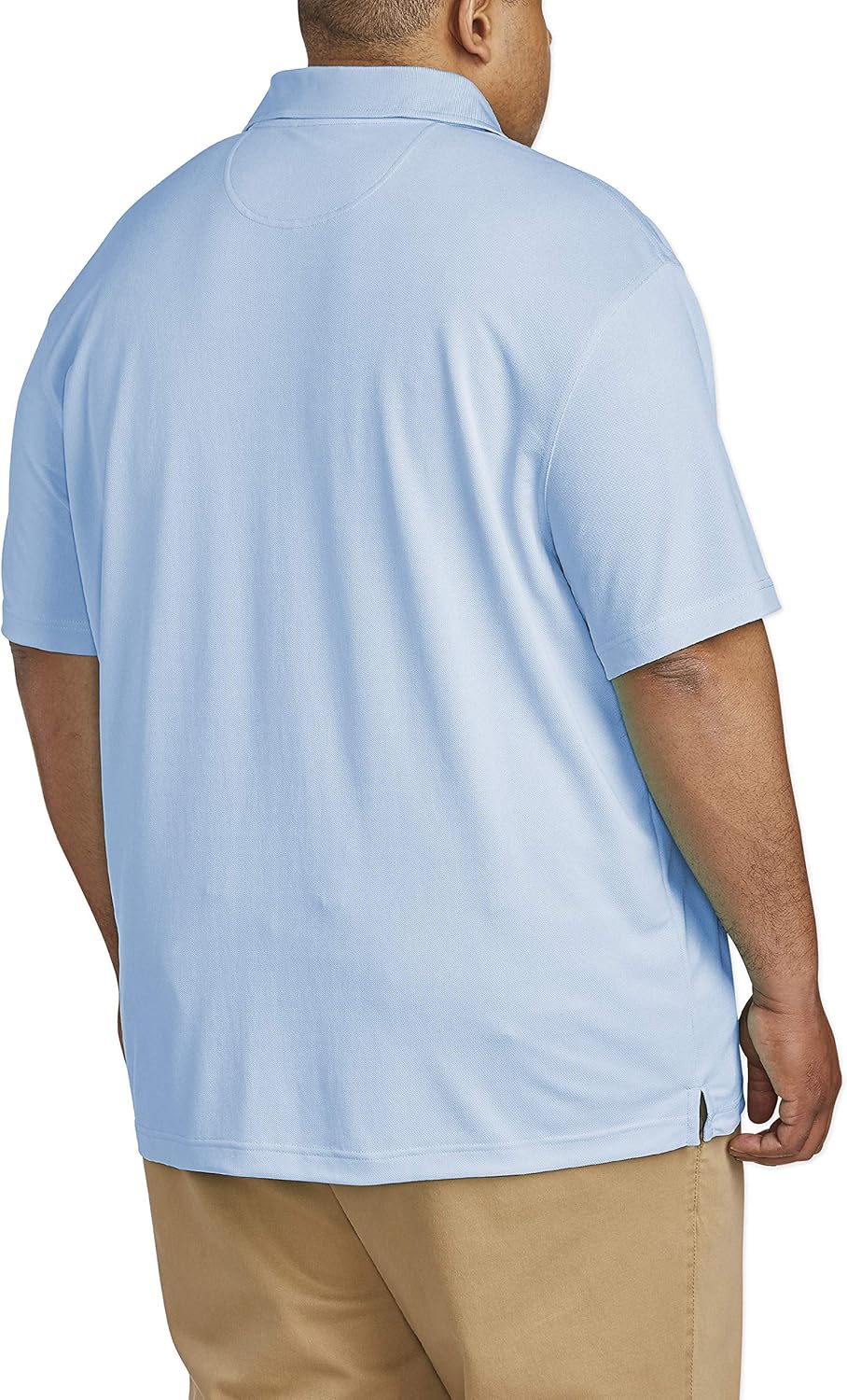  Essentials Men's Quick-Dry Golf Polo Shirt fit by DXL: Clothing