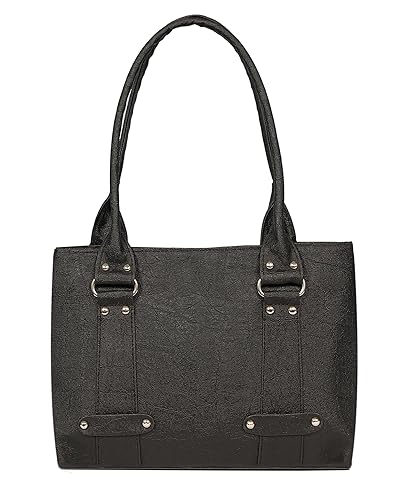 Borse Women/Ladies & Girls Gorgeous Black Shoulder Bag - Womens Everyday Casual & Stylish/Fashionable & Versatile Hand Bags - Gift for Friend/Girlfriend & Wife | Gift for Mothers Day