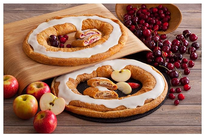 Danish Kringle Pair Wisconsin Apple Amazon Com Grocery Gourmet Food