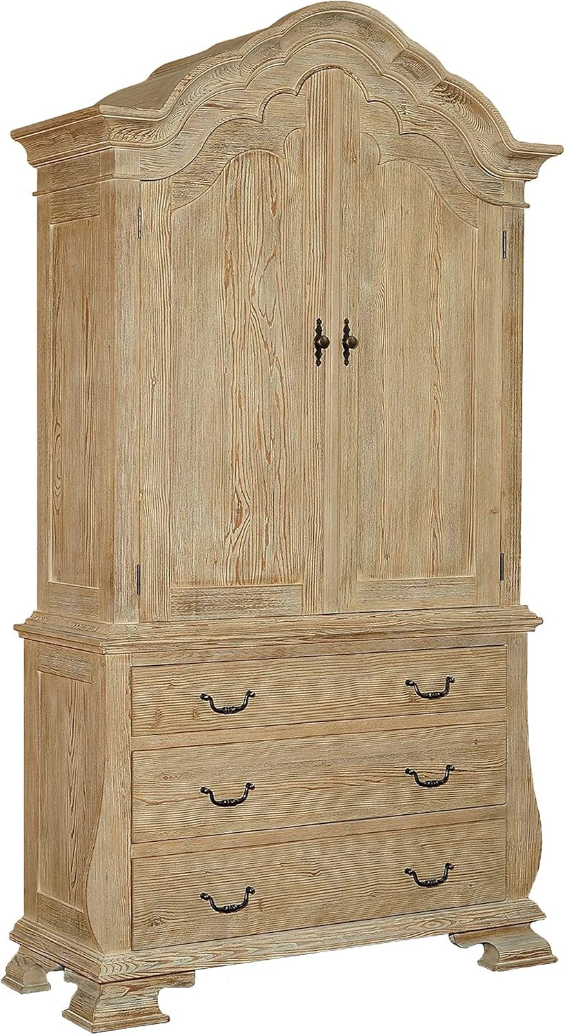 Armoire Pin Massif 2 Portes 3 Tiroirs Meuble En Bois Brut A Peindre Ou Deja Peint En Atelier Meuble Personnalisable Amazon Fr Cuisine Maison